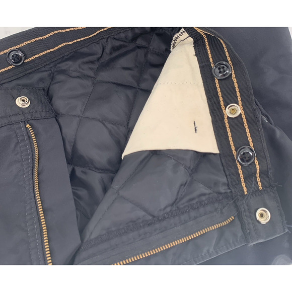 Labonville Insulated Winter Work Pants 34x30 Heavy-Duty Nylon Black USA Made - Picture 12 of 14